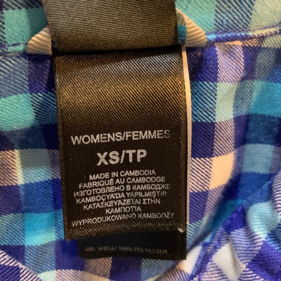 ❤️SOLD The North Face plaid button snap shirt - Picture 4 of 8
